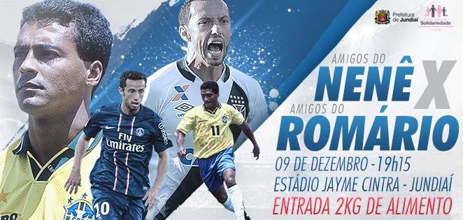 Jogo beneficente de Nenê irá reunir grandes astros no dia 9