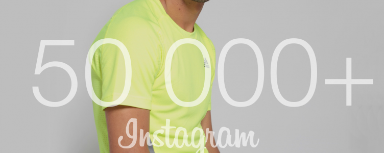 50 000 fans sur Instagram