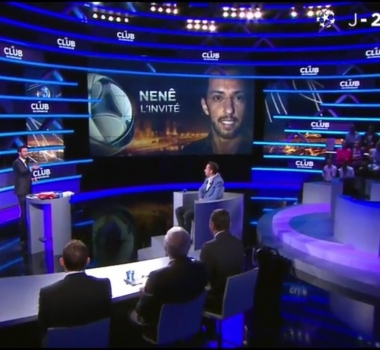 Nenê visita Paris e revê amigos do PSG