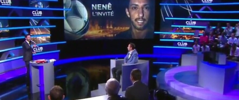 Nenê visita Paris e revê amigos do PSG