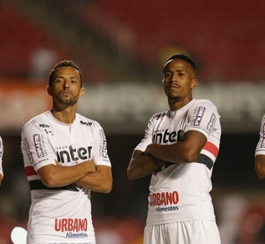 Nenê comemora primeiro gol pelo Tricolor
