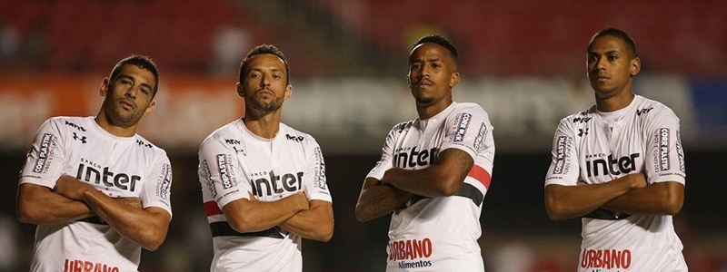 Nenê comemora primeiro gol pelo Tricolor