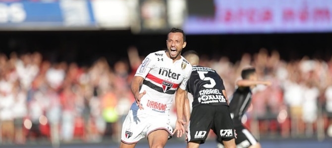 Com gol de Nenê, São Paulo sai na frente na semi do Paulistão