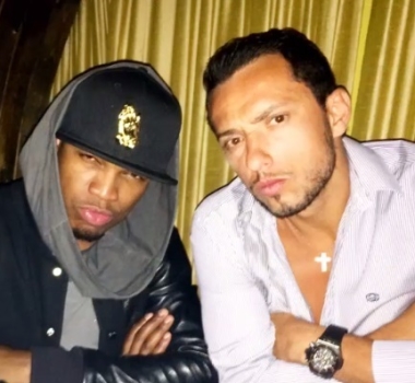 Nenê registra encontro com o cantor Ne-Yo em Nova York