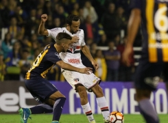 Nenê elogia postura do São Paulo na estreia da Copa Sul-Americana