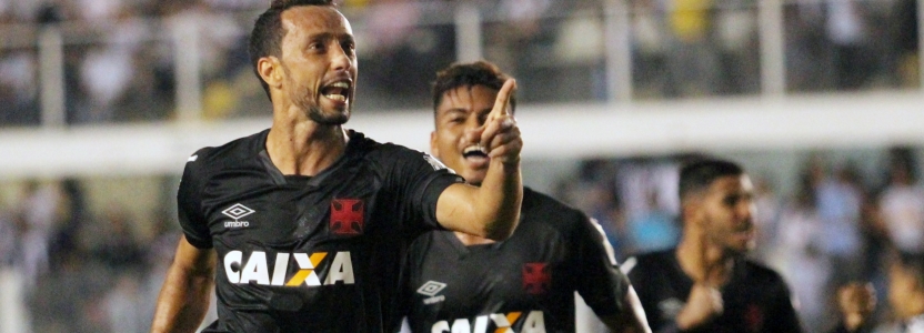 Nenê vibra com gol da vitória do Vasco e quer vaga na Libertadores