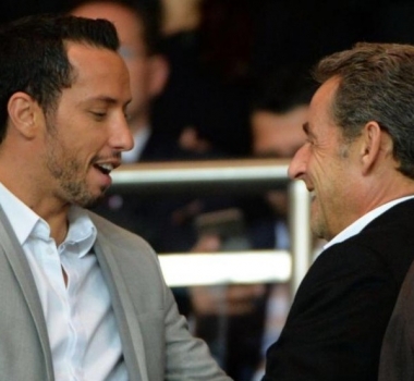 Craque é tietado por Sarkozy no Parque dos Príncipes