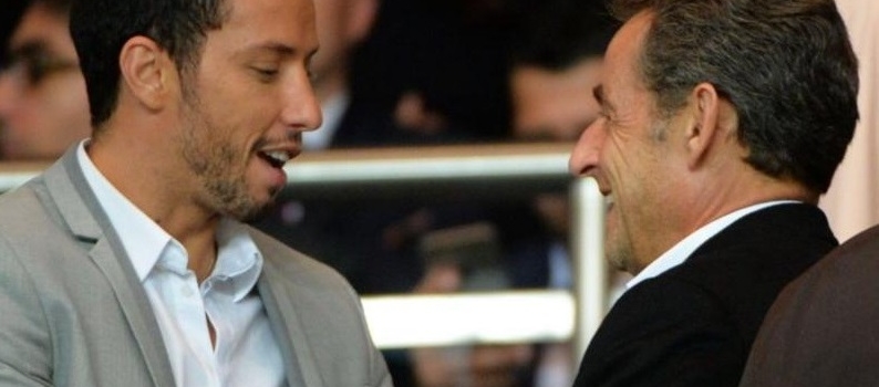 Craque é tietado por Sarkozy no Parque dos Príncipes